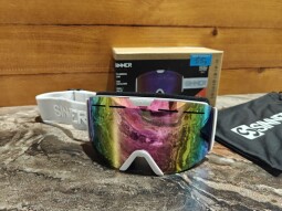 UNI LYŽIARSKE OKULIARE SINNER ARC S MATTE WHITE